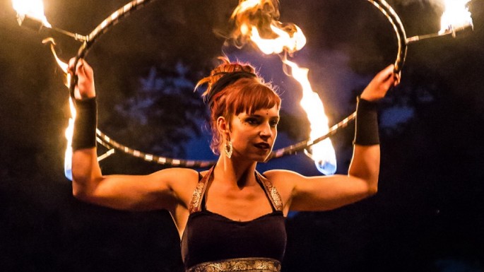 Professionelle Feuershow Rostock - Hhepunkt Ihrer Feier bei ondala buchen