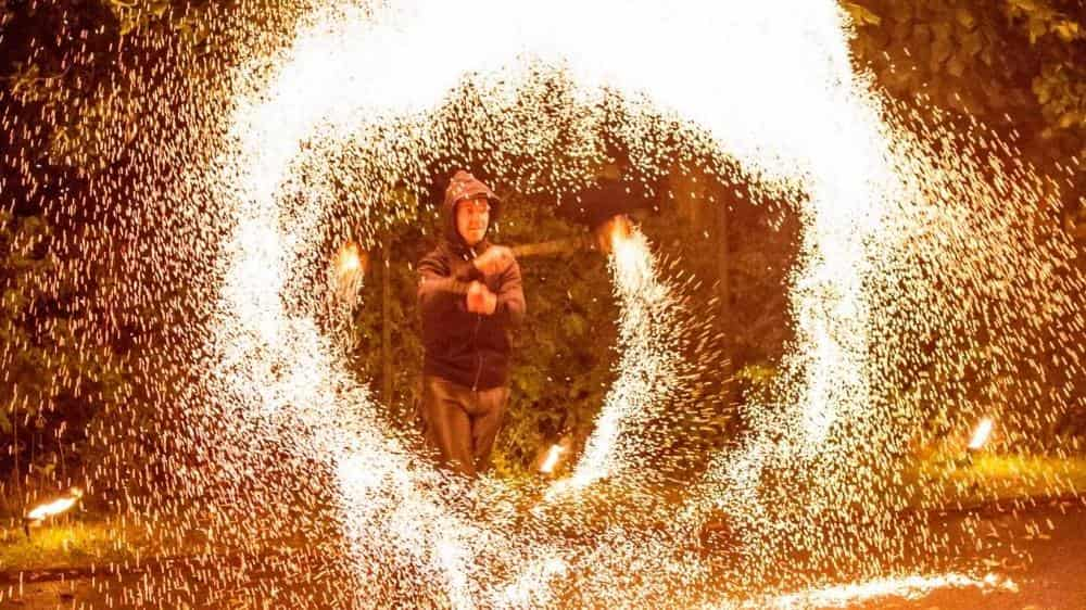 Feuershow Hochzeit Hochzeitsfeuershow Hhepunkt Geschenk