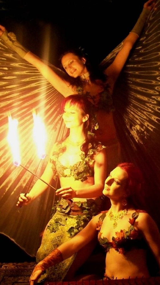 Anmutige Feuershow Chemnitz fr Firmenfest Hochzeit Event