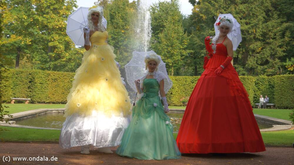 Walking Act Chemnitz Attraktion Ihres Festes