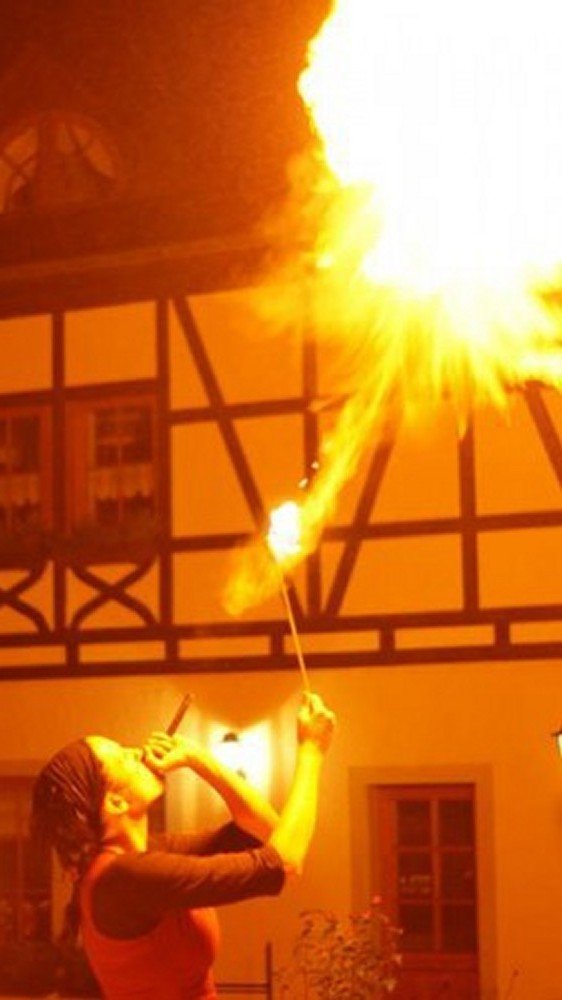 Feuershow Stelzenlufer Chemnitz - Hhepunkt Ihrer Feier