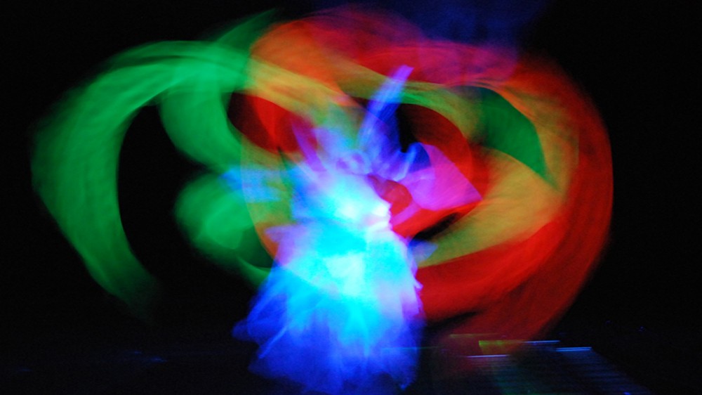 Professionelle Feuertnzerin Frth  Feuershow & Lichtshow