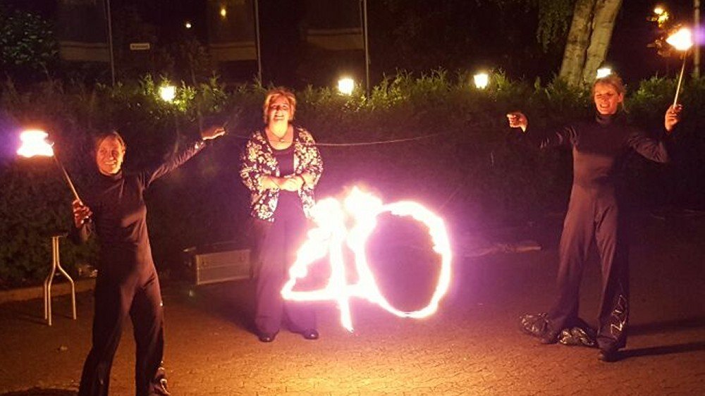 Anmutige Feuershow Hildesheim fr Firmenfest & Hochzeit