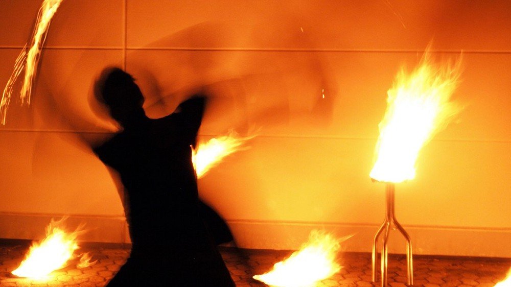 Anmutige Feuershow Hildesheim fr Firmenfest & Hochzeit