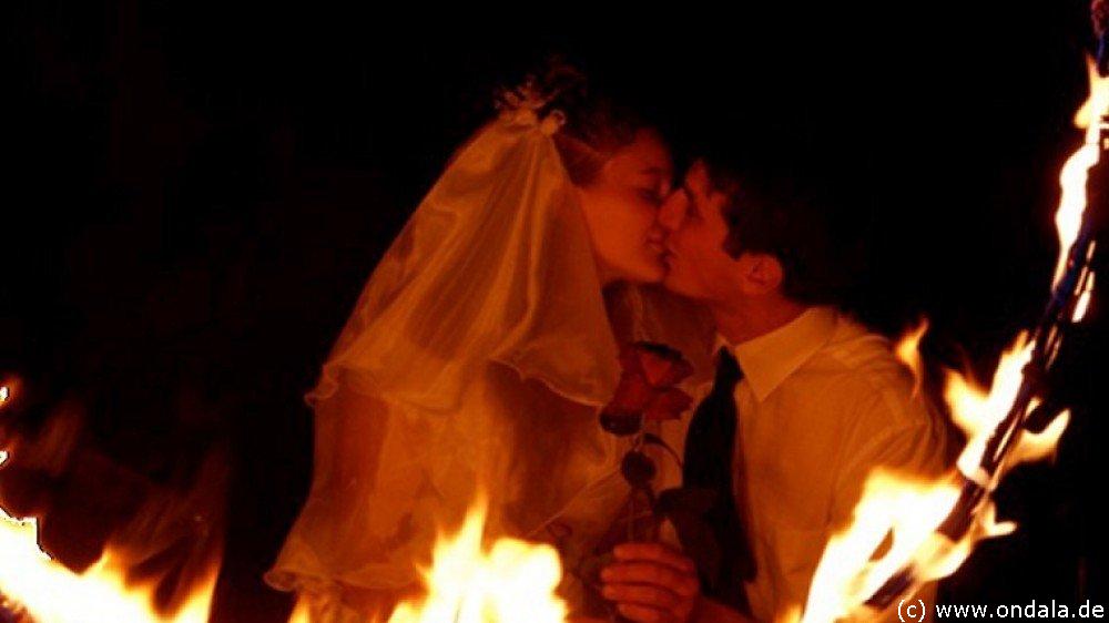 Feuershow Luebeck Hochzeit