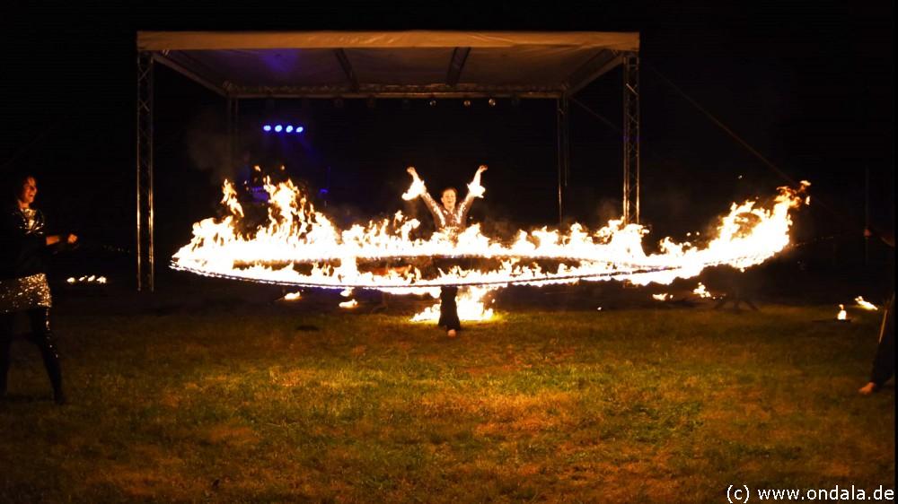 Feuershow Neubrandenburg Feuershow