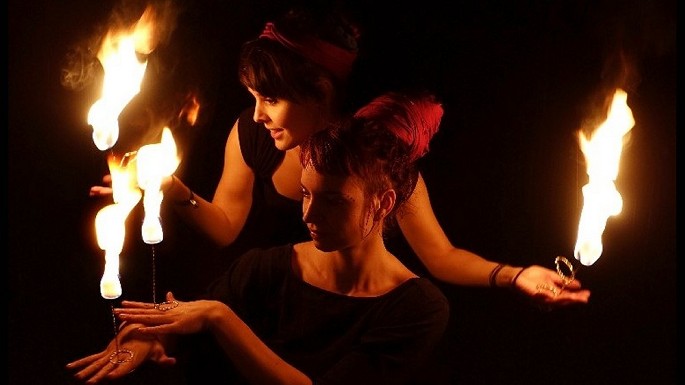 Professionelle Feuershow Rostock - Hhepunkt Ihrer Feier bei ondala buchen
