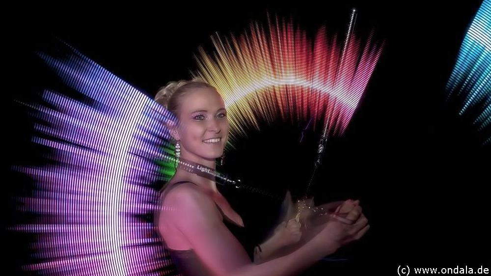 Feuershow Stuttgart Lichtshow