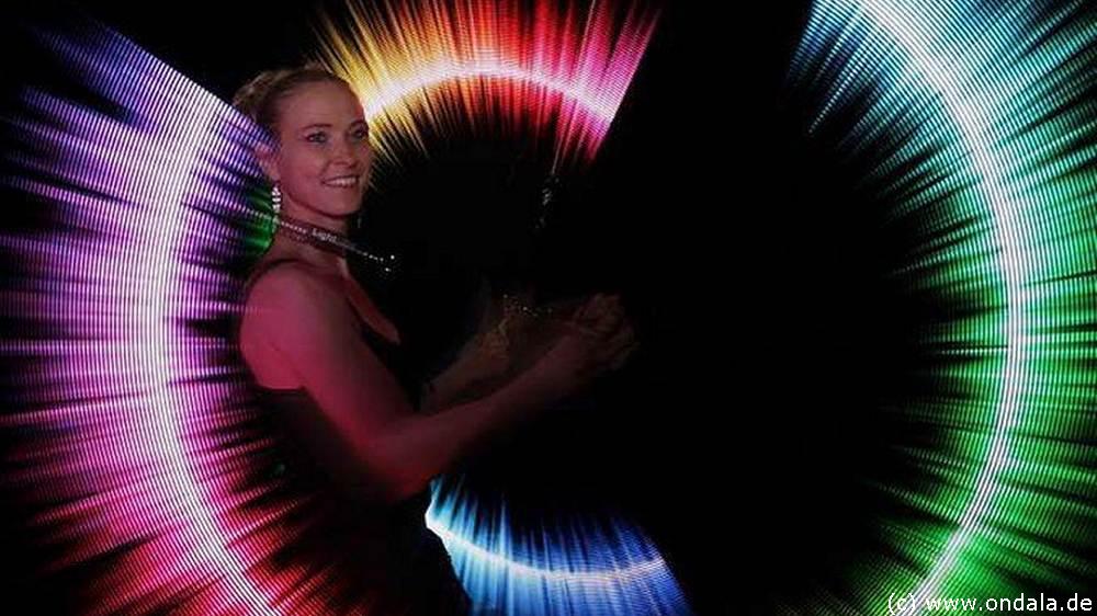 Lichtshow Stuttgart - Lichtershow LED Show Lichtknstlerin