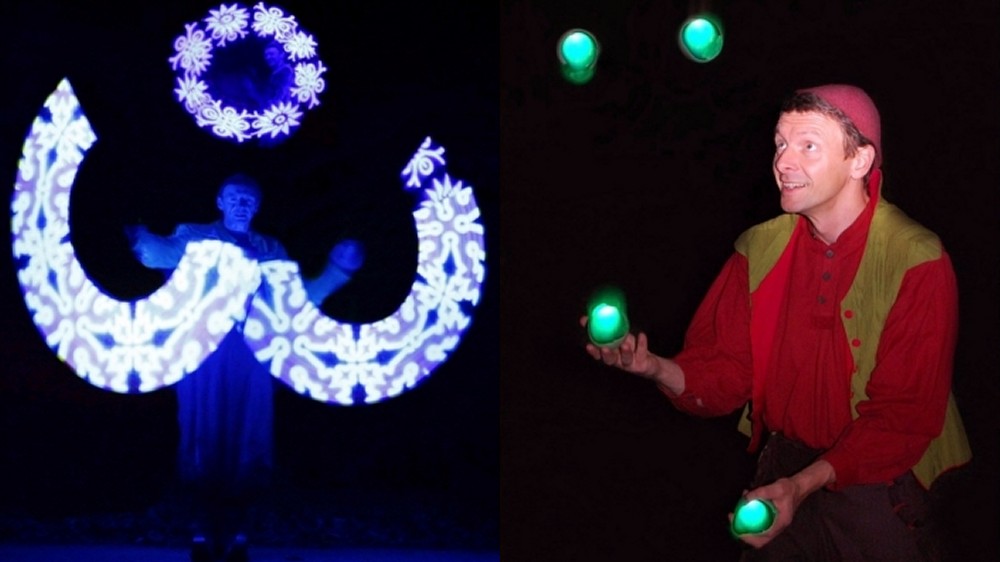 Lichtshow & Leuchtjonglage Chemnitz